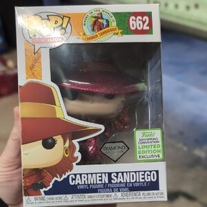 Funko Carmen Sandiego Red Vinyl Figure